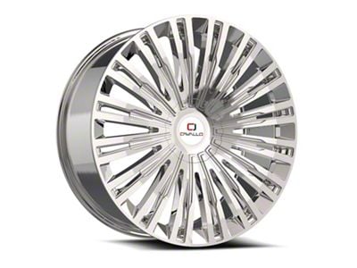 Cavallo CLV-48 Nano Chrome 6-Lug Wheel; 26x9.5; 25mm Offset (19-25 RAM 1500)