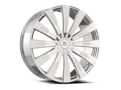 Cavallo CLV-49 Nano Chrome 6-Lug Wheel; 24x9; 25mm Offset (19-25 RAM 1500)