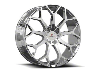 Cavallo CLV-22 Chrome 6-Lug Wheel; 22x9.5; 25mm Offset (24-25 Ranger)