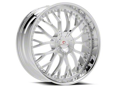 Cavallo CLV-33 Nano Chrome 6-Lug Wheel; 22x9.5; 25mm Offset (19-25 Sierra 1500)
