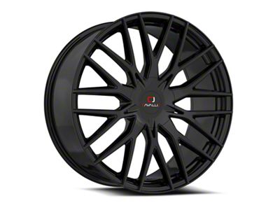 Cavallo CLV-45 Gloss Black 6-Lug Wheel; 26x9.5; 25mm Offset (19-26 Silverado 1500)