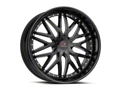 Cavallo CLV-46 Gloss Black 6-Lug Wheel; 24x9; 25mm Offset (07-14 Tahoe)