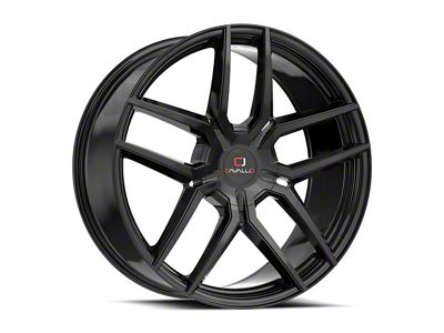 Cavallo CLV-55 Gloss Black 6-Lug Wheel; 26x9.5; 25mm Offset (07-14 Tahoe)