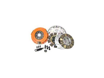 Centerforce DYAD DS Organic/Carbon Twin Disc Clutch Kit with Flywheel; 10-Spline (2005 6.0L Sierra 1500)