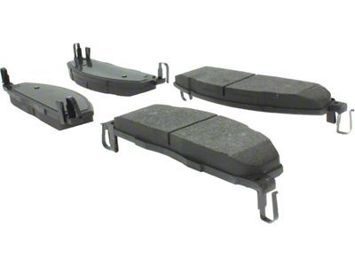 Select Axle Plain 8-Lug Brake Rotor and Pad Kit; Rear (09-18 RAM 2500)