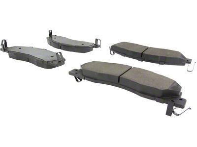 Select Axle Plain 8-Lug Brake Rotor and Pad Kit; Front (09-18 RAM 3500)