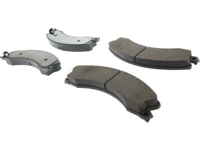 Select Axle Plain 8-Lug Brake Rotor and Pad Kit; Front (2011 Sierra 2500 HD)