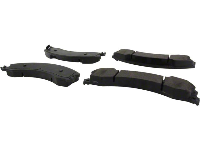 Select Axle Plain 8-Lug Brake Rotor and Pad Kit; Front (12-19 Sierra 2500 HD)