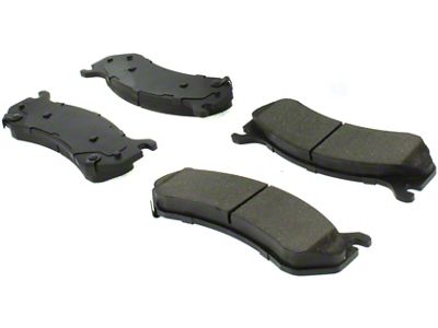 Select Axle Plain 8-Lug Brake Rotor and Pad Kit; Rear (07-10 Sierra 2500 HD)