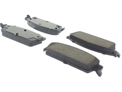 Select Axle Plain 6-Lug Brake Rotor and Pad Kit; Rear (07-13 Silverado 1500 w/ Rear Disc Brakes)