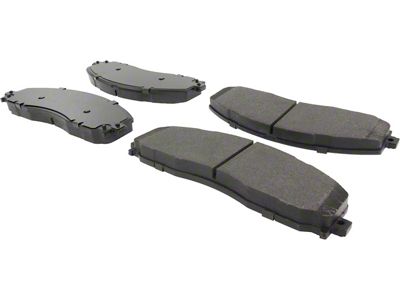 Select Axle Plain 8-Lug Brake Rotor and Pad Kit; Front (13-16 4WD F-250 Super Duty)
