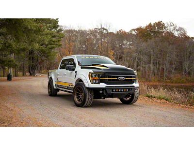 Cervini's 3-Inch Cowl Hood; Unpainted (21-23 F-150 w/ Black Appearance Package; 21-23 F-150 Tremor)