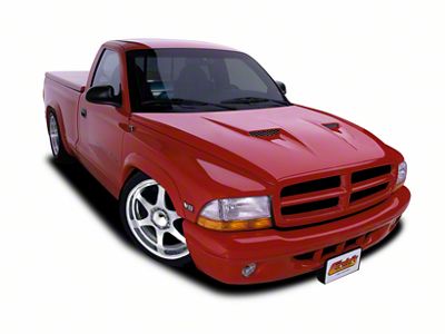 Cervini's Ram Air Hood; Unpainted (97-04 Dakota)