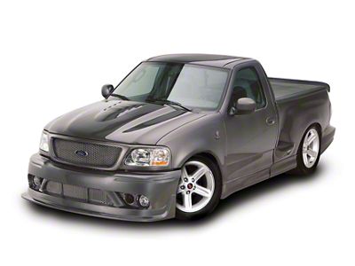 Cervini's Cobra R Style Hood; Unpainted (97-03 F-150)