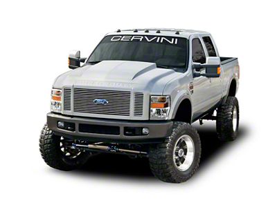 Cervini's Cowl Hood; Unpainted (08-10 F-250 Super Duty)