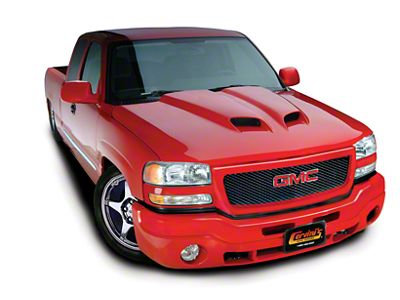 Cervini's Ram Air Hood; Unpainted (99-06 Sierra 1500)