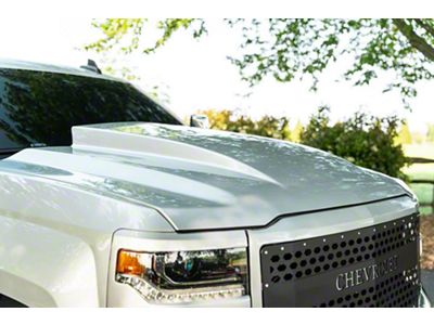 Cervini's Cowl Hood; Unpainted (16-18 Silverado 1500)