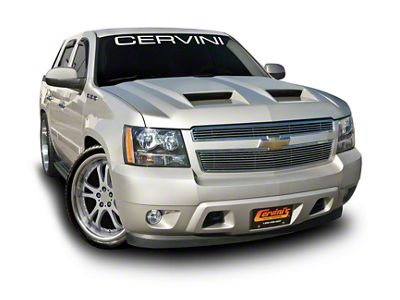 Cervini's Ram Air Hood; Unpainted (07-14 Tahoe)