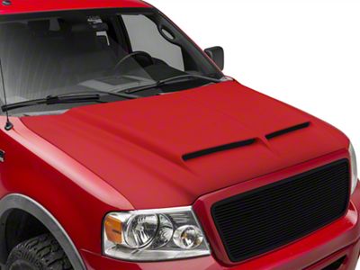 Cervini's Type IV Ram Air Hood; Unpainted (04-08 F-150)