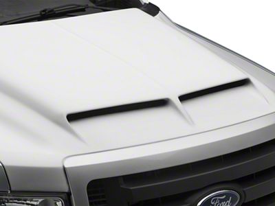 Cervini's Type IV Ram Air Hood; Unpainted (09-14 F-150, Excluding Raptor)