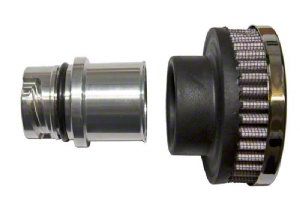 Valve Cover Breather / Oil Fill Cap – Fits 95-10 F-250 F-350 7.3 6.0 6.4 Power Stroke – Gunmetal Gray