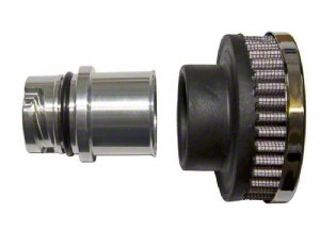Valve Cover Breather / Oil Fill Cap – Fits 95-10 F-250 F-350 7.3 6.0 6.4 Power Stroke – Gunmetal Gray