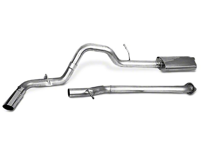 CGS Motorsports Aluminized Single Exhaust System; Side Exit (15-17 3.5L V6 F-150)