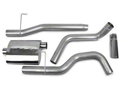 CGS Motorsports Aluminized Single Exhaust System; Side Exit (04-08 5.4L F-150)