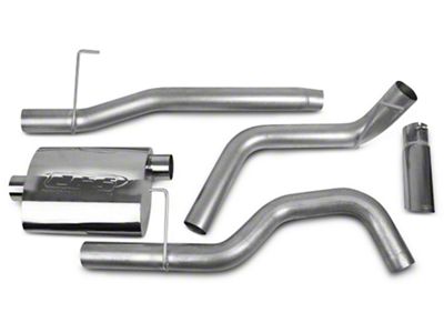 CGS Motorsports Stainless Single Exhaust System; Side Exit (04-08 5.4L F-150)