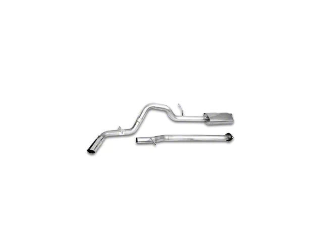 CGS Motorsports Stainless Single Exhaust System; Side Exit (07-09 6.2L Sierra 1500)