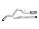 CGS Motorsports Stainless Single Exhaust System; Side Exit (15-20 3.5L EcoBoost F-150, Excluding Raptor & 19-20 F-150 Limited)