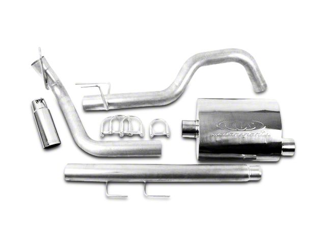 CGS Motorsports Stainless Single Exhaust System; Side Exit (02-05 5.9L RAM 1500)