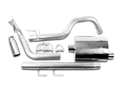 CGS Motorsports Stainless Single Exhaust System; Side Exit (02-05 5.9L RAM 1500)