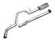 CGS Motorsports Stainless Single Exhaust System; Side Exit (14-18 4.3L Silverado 1500)