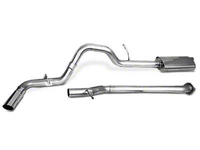 CGS Motorsports Stainless Single Exhaust System; Side Exit (15-17 3.5L V6 F-150)