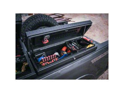 Chandler Truck Accessories APEX Side Mount Trunk Tool Box; Black (Universal; Some Adaptation May Be Required)