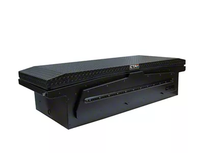 Chandler Truck Accessories ADAPT XL Single Lid Tool Box; Black (Universal; Some Adaptation May Be Required)