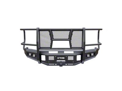 Chandler Truck Accessories Winch Front Bumper with Full Guard; Black (24-25 Silverado 2500 HD)