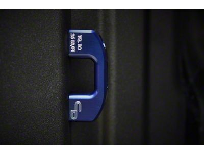 Bed Tie-Down Anchors; Blue (99-25 F-250 Super Duty)