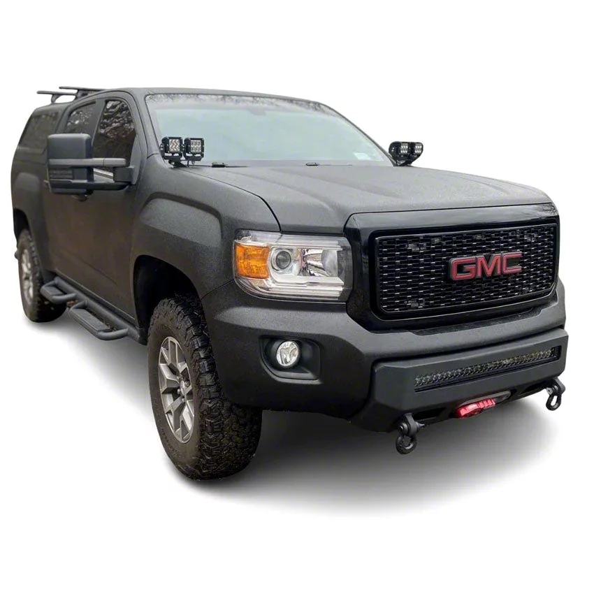 Chassis Unlimited Canyon Prolite Winch Front Bumper; Black