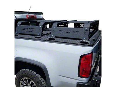 Chassis Unlimited Thorax Bed Rack System; 12-Inch Height (15-22 Canyon w/ DiamondBack Tonneau Covers)