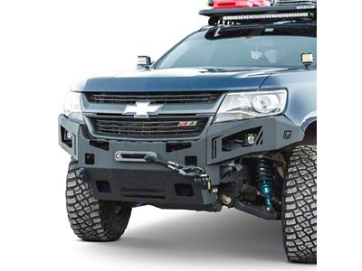 Chassis Unlimited Octane Series Winch Front Bumper; Black Textured (15-20 Colorado, Excluding ZR2)