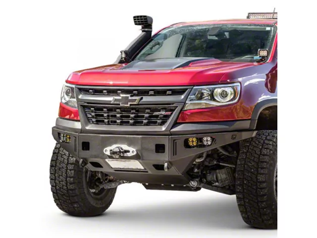 Chassis Unlimited Octane Series Winch Front Bumper; Black Textured (17-20 Colorado ZR2)