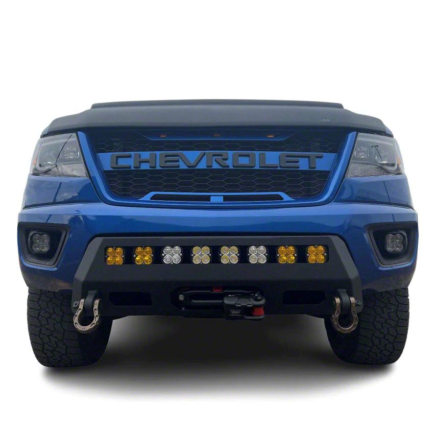 Chassis Unlimited Colorado Prolite Winch Front Bumper; Black Textured