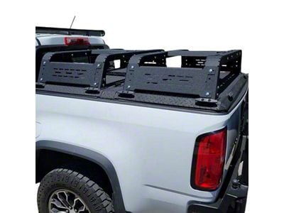 Chassis Unlimited Thorax Bed Rack System; 12-Inch Height (15-22 Colorado w/ DiamondBack Tonneau Covers)