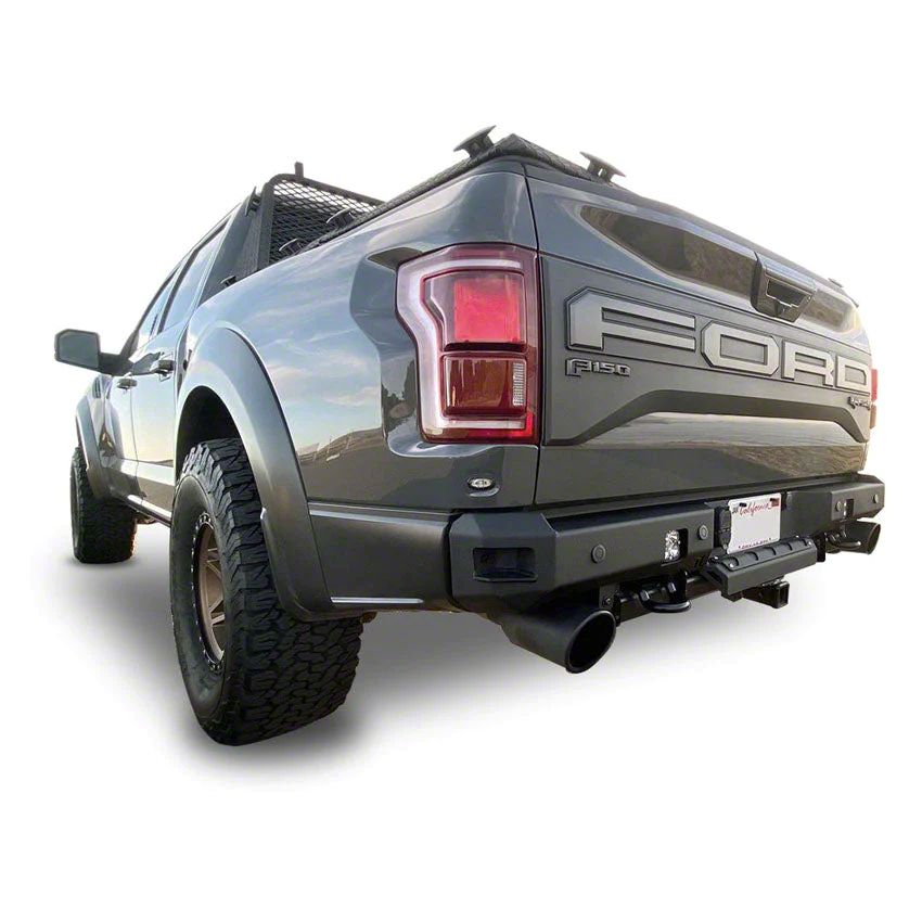 フォード　F150 TA02 F-150 Octane Series Rear Bumper; Pre-Drilled for Backup