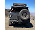 Chassis Unlimited Octane Series Dual Swing Rear Bumper; Pre-Drilled for Backup Sensors; Black Textured (17-22 F-250 Super Duty)