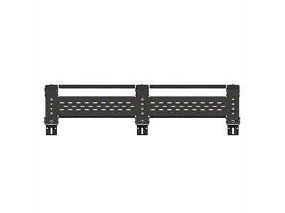 Chassis Unlimited Thorax Overland Bed Rack System; 12-Inch Height; 46-Inches Long (Universal; Some Adaptation May Be Required)