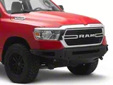 Octane Series Front Bumper; Pre-Drilled for Front Parking Sensors; Black Textured (19-24 RAM 1500, Excluding TRX)