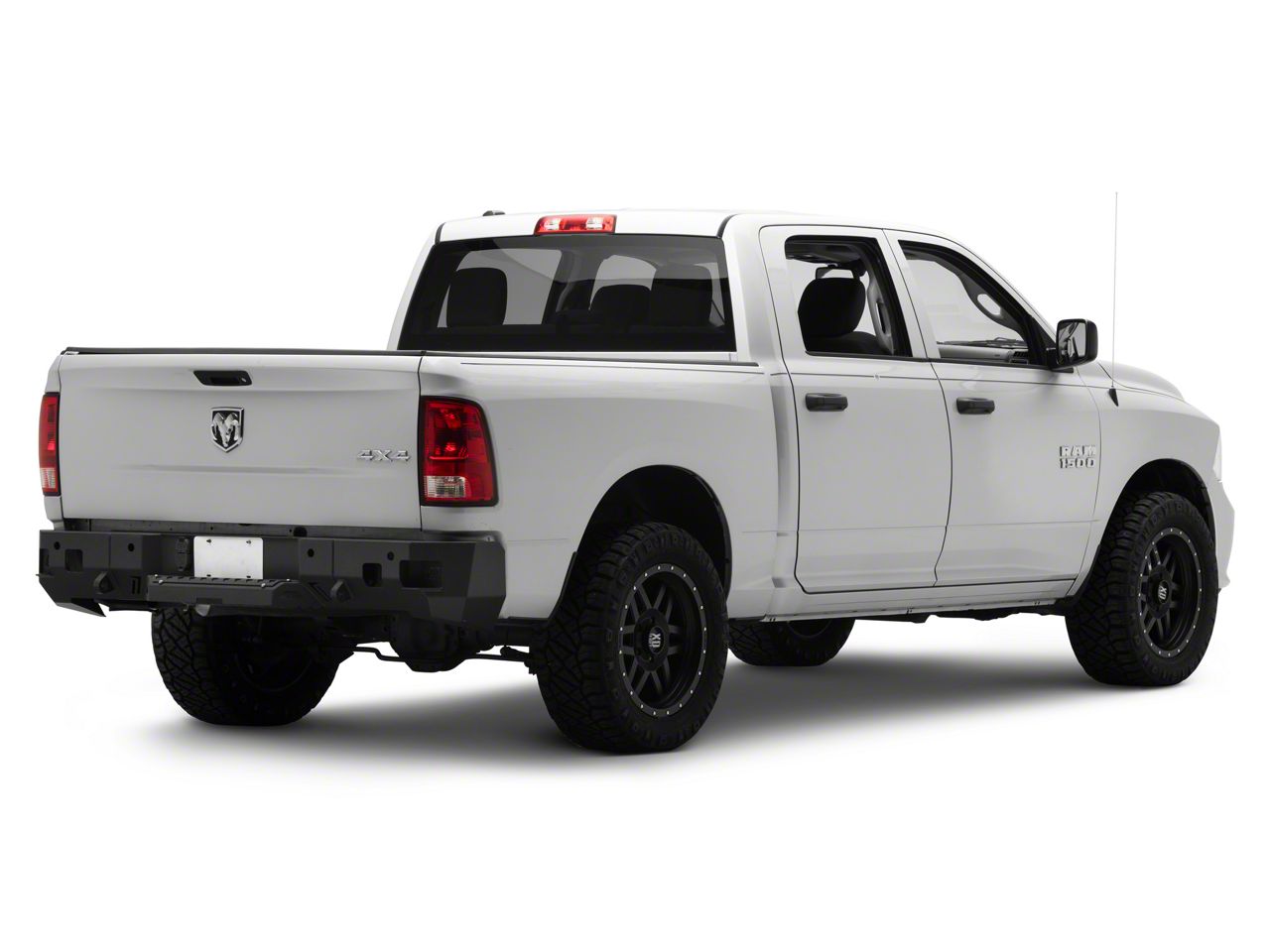 Chassis Unlimited RAM 1500 Octane Series Rear Bumper; PreDrilled for